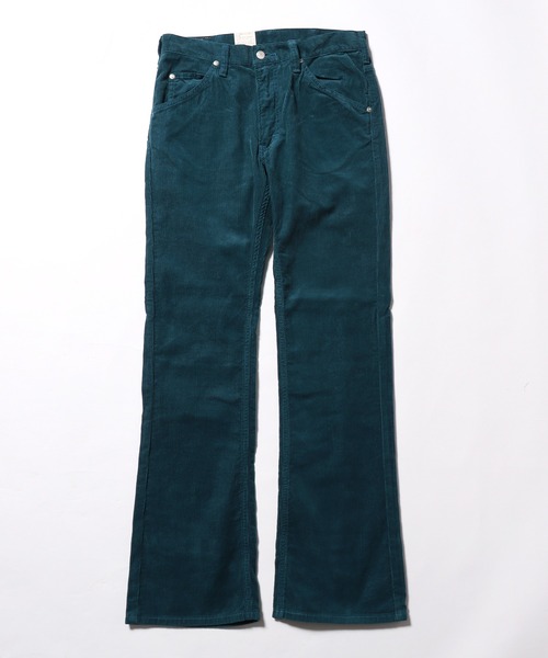 Lee（リー）の「Lee/リー AMERICAN STANDARD BOOT CUT ブーツカット フレア（チノパンツ・メンズ・ダークブラウン/アイボリー/ブラック/マスタード/アクア・34/32/30/28）」の4枚目の写真