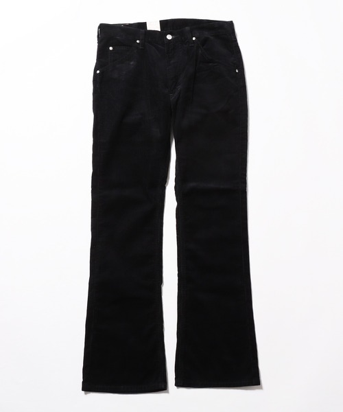 Lee（リー）の「Lee/リー AMERICAN STANDARD BOOT CUT ブーツカット フレア（チノパンツ・メンズ・ダークブラウン/アイボリー/ブラック/マスタード/アクア・34/32/30/28）」の2枚目の写真