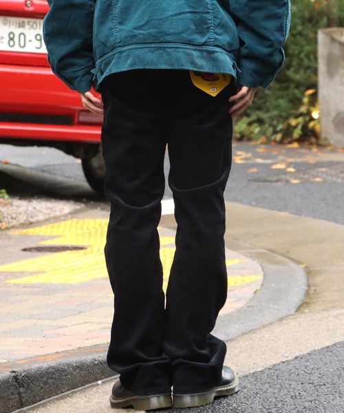 Lee（リー）の「Lee/リー AMERICAN STANDARD BOOT CUT ブーツカット フレア（チノパンツ・メンズ・ダークブラウン/アイボリー/ブラック/マスタード/アクア・34/32/30/28）」の14枚目の写真