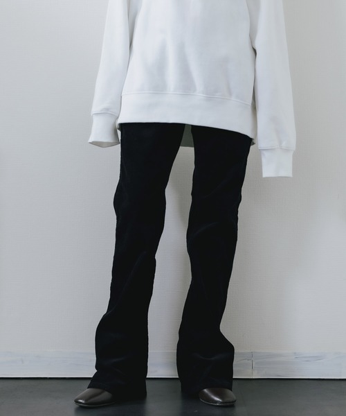 Lee（リー）の「Lee/リー AMERICAN STANDARD BOOT CUT ブーツカット フレア（チノパンツ・メンズ・ダークブラウン/アイボリー/ブラック/マスタード/アクア・34/32/30/28）」の7枚目の写真