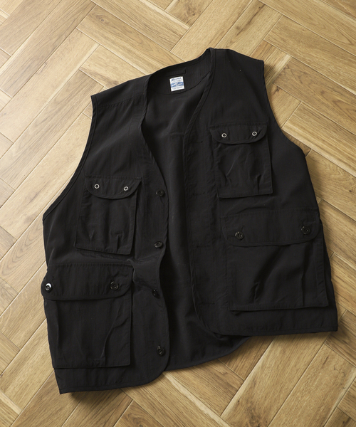 ARMY TWILL(アーミーツイル)の「【ARMY TWILL / アーミーツイル】別注 ナイロン ファティーグ ベスト(ベスト・メンズ・ブラック/カーキ/ホワイト・LARGE/MEDIUM)」の3枚目の写真
