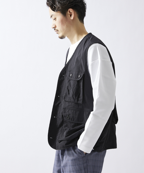 ARMY TWILL(アーミーツイル)の「【ARMY TWILL / アーミーツイル】別注 ナイロン ファティーグ ベスト(ベスト・メンズ・ブラック/カーキ/ホワイト・LARGE/MEDIUM)」の8枚目の写真