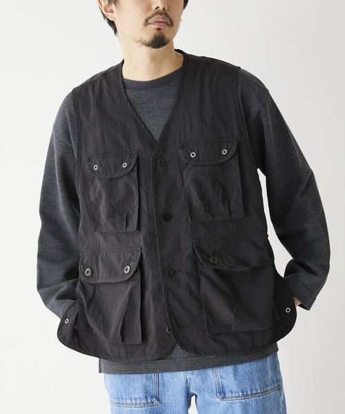 ARMY TWILL(アーミーツイル)の「【ARMY TWILL / アーミーツイル】別注 ナイロン ファティーグ ベスト(ベスト・メンズ・ブラック/カーキ/ホワイト・LARGE/MEDIUM)」の17枚目の写真
