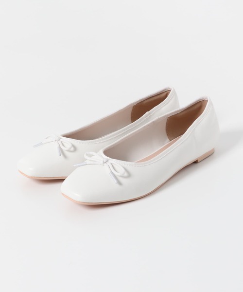 URBAN RESEARCH Sonny Label(アーバンリサーチサニーレーベル)の「コンフォートバレエシューズ(バレエシューズ・レディース・ブラック/オフホワイト/ピンク・SMALL/MEDIUM/LARGE)」の14枚目の写真