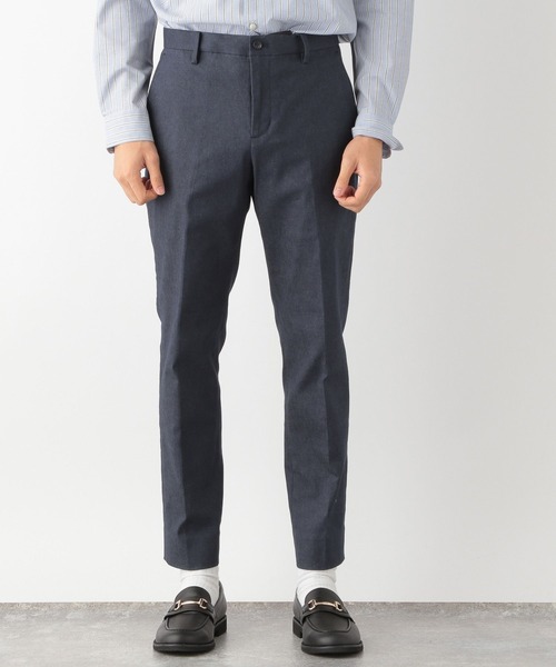 GLOBAL WORK(グローバルワーク)の「アーバンデニムスラックス/171893(スラックス・メンズ・ホワイト/ダークブルー・SMALL/X-LARGE/MEDIUM/LARGE)」の8枚目の写真