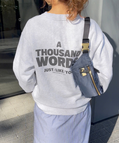 Spick & Span（スピックアンドスパン）の「ロゴスウェット（スウェット