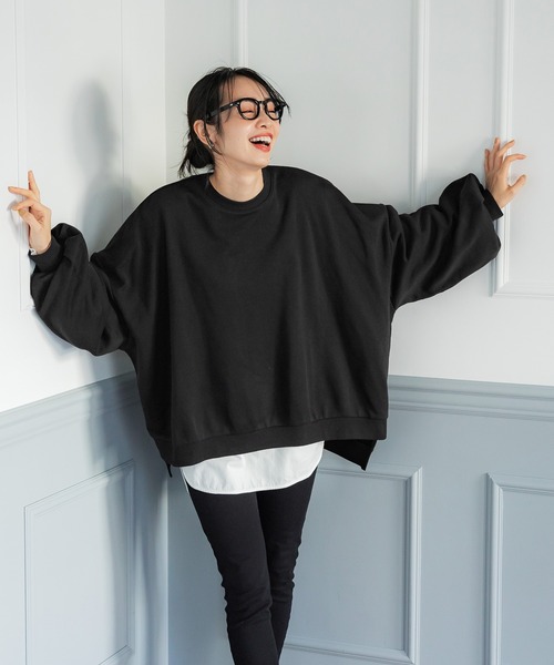 スーパービッグシルエットスウェット