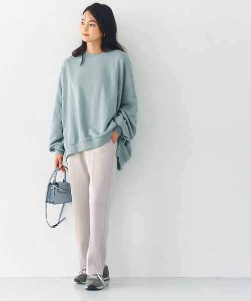 coca（coca）（コカ）の「スーパービッグシルエットスウェット（スウェット・レディース・ライトピンク/グレー/ベージュ/ライトブルー/ブラック/ホワイト・M/L）」の18枚目の写真