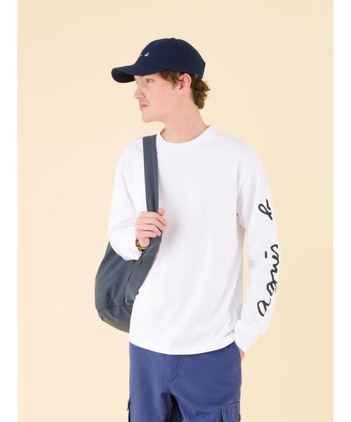 agnes b.(アニエスベー)の「WEB限定 SBX7 TS CHRISTOF Tシャツ(Tシャツ/カットソー・メンズ・ホワイト・3/1/2/0)」の3枚目の写真