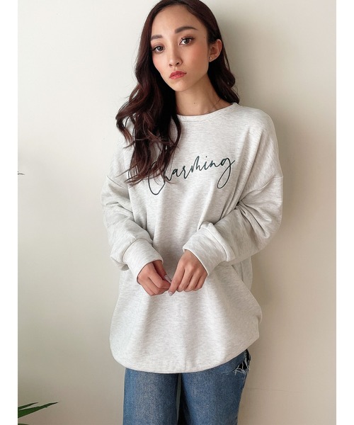 DURAS(デュラス)の「サイドカットデニムワイドパンツ(デニムパンツ・レディース・インディゴブルー・MEDIUM/SMALL)」の20枚目の写真