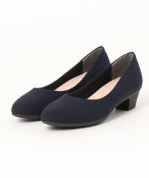 ASBee | ALL DAY Walk オールデイウォーク レディース アーモンドトゥウォーキングパンプス プレーン フォーマル オフィス コンフォート 215(パンプス)