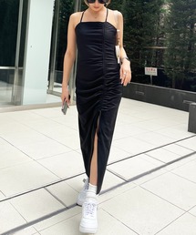 SPIRALGIRL | ギャザーマキシキャミワンピース(ワンピース)