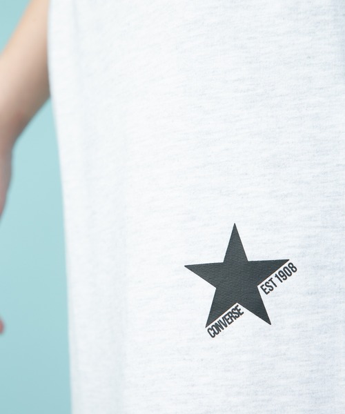 CONVERSE（コンバース）の「【CONVERSE/コンバース】　なこなこカップルコラボ　スリットタイト ナロー スカート（スカート・レディース・グレー/ブラック/アイボリー・LARGE/MEDIUM）」の21枚目の写真