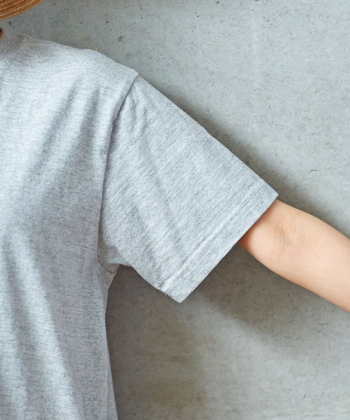PAR ICI（パーリッシィ）の「FINLEY CARRIERS Tシャツ（Tシャツ/カットソー・レディース・杢グレー/ホワイト/ネイビー・FREE）」の11枚目の写真
