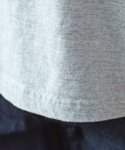 PAR ICI（パーリッシィ）の「FINLEY CARRIERS Tシャツ（Tシャツ/カットソー・レディース・杢グレー/ホワイト/ネイビー・FREE）」の13枚目の写真