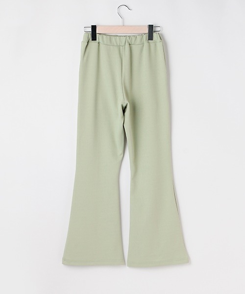 LOVETOXIC(ラブトキシック)の「カットジョーゼットフレアパンツ(その他パンツ・キッズ・ブラック/ライトグリーン・S/M/SS/L)」の4枚目の写真