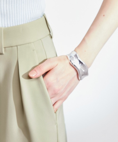 ROPE'（ロペ）の「【洗える】ハイウエストワイドスラックスパンツ（その他パンツ・レディース・ベージュ/ブラック/グリーン・38/36）」の13枚目の写真