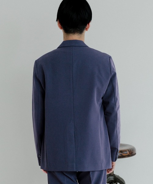 ITEMS URBANRESEARCH（アイテムズ アーバンリサーチ）の「『セットアップ対応』レギュラーフィット TRストレッチジャケット（セットアップ・メンズ・ブラック/ネイビー/ベージュ・LARGE/MEDIUM）」の16枚目の写真