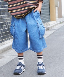 PAIRMANON STREET | 【PAIRMANON STREET】デニムカーゴハーフパンツ(デニムパンツ)