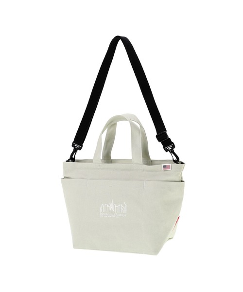 Manhattan Portage（マンハッタンポーテージ）の「Whitestone Tote Bag Canvas（トートバッグ・レディース・ブラック/オリーブ/ベージュ/ブラウン/ブルー/オートミール・SMALL）」の5枚目の写真