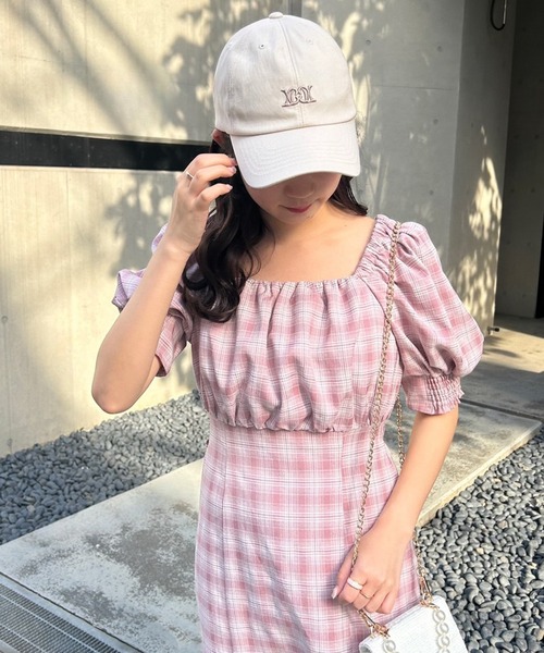 one after another NICE CLAUP（ワンアフターアナザーナイスクラップ）の「リネンスリットカラーロングワンピース（ワンピース・レディース・ブラック/ピンク系その他/ピンク/ホワイト系その他/アイボリー/ブルー/ベージュ系その他・FREE）」の12枚目の写真