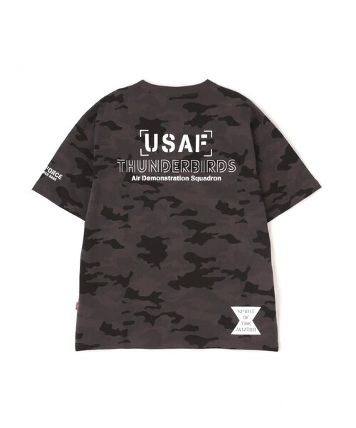 AVIREX（アヴィレックス）の「FLYOVER SHORT SLEEVE T-SHIRT / フライオーバー 半袖 Tシャツ / AVIREX / アヴィレックス（Tシャツ/カットソー・メンズ・ブラック系その他2/オリーブ系/ホワイト/その他3・2XL/L/M/XL）」の16枚目の写真