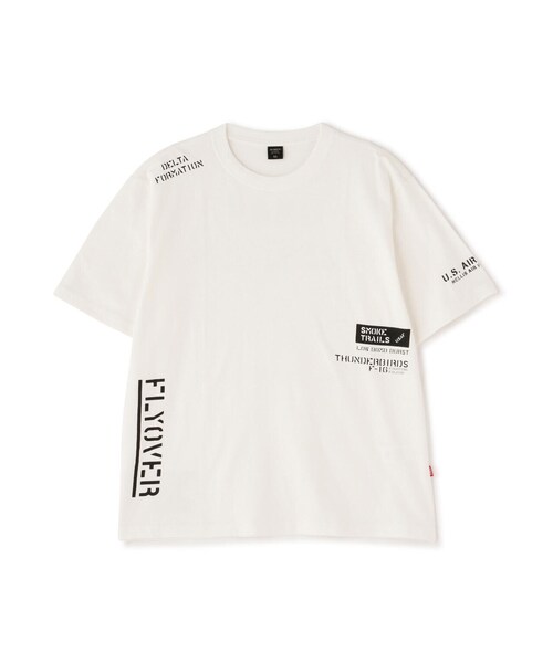 AVIREX（アヴィレックス）の「FLYOVER SHORT SLEEVE T-SHIRT / フライオーバー 半袖 Tシャツ / AVIREX / アヴィレックス（Tシャツ/カットソー・メンズ・ブラック系その他2/オリーブ系/ホワイト/その他3・2XL/L/M/XL）」の20枚目の写真