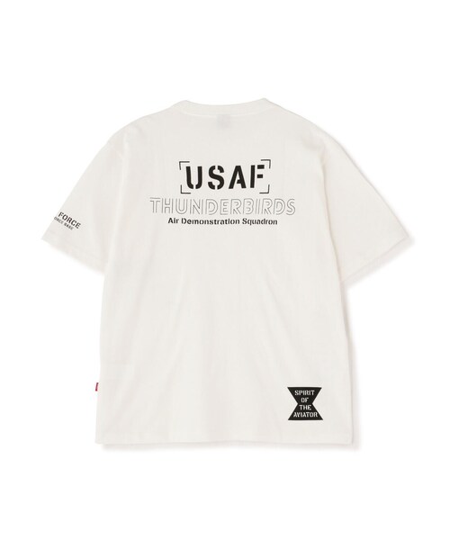 AVIREX（アヴィレックス）の「FLYOVER SHORT SLEEVE T-SHIRT / フライオーバー 半袖 Tシャツ / AVIREX / アヴィレックス（Tシャツ/カットソー・メンズ・ブラック系その他2/オリーブ系/ホワイト/その他3・2XL/L/M/XL）」の21枚目の写真