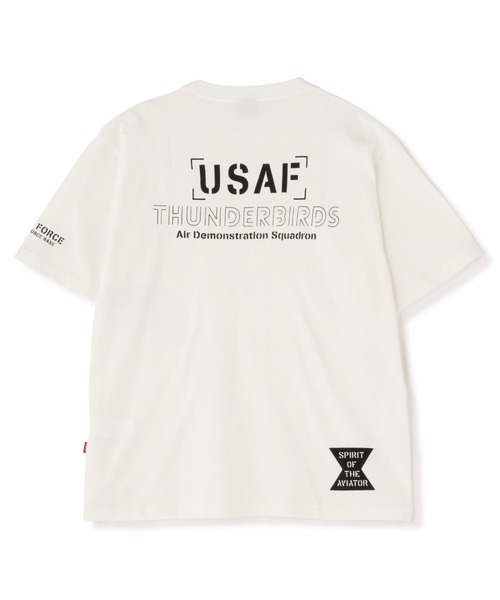 AVIREX（アヴィレックス）の「FLYOVER SHORT SLEEVE T-SHIRT / フライオーバー 半袖 Tシャツ / AVIREX / アヴィレックス（Tシャツ/カットソー・メンズ・ブラック系その他2/オリーブ系/ホワイト/その他3・2XL/L/M/XL）」の5枚目の写真