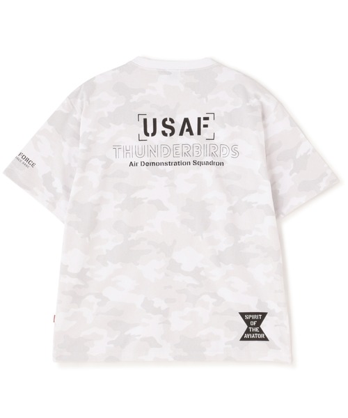 AVIREX（アヴィレックス）の「FLYOVER SHORT SLEEVE T-SHIRT / フライオーバー 半袖 Tシャツ / AVIREX / アヴィレックス（Tシャツ/カットソー・メンズ・ブラック系その他2/オリーブ系/ホワイト/その他3・2XL/L/M/XL）」の11枚目の写真