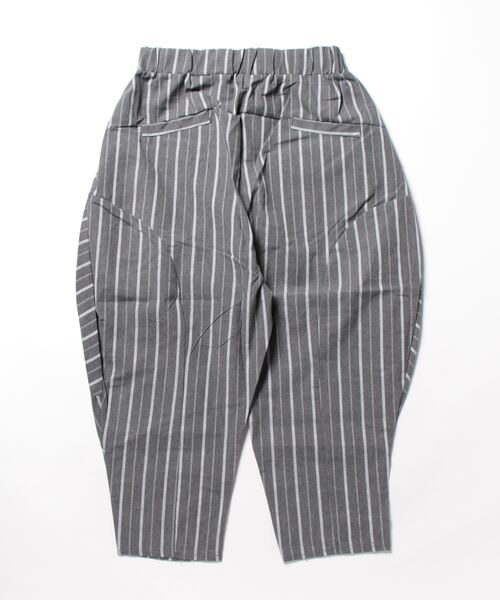 rovtski（ロフトスキー）の「ストライプサルエルパンツ（デニム