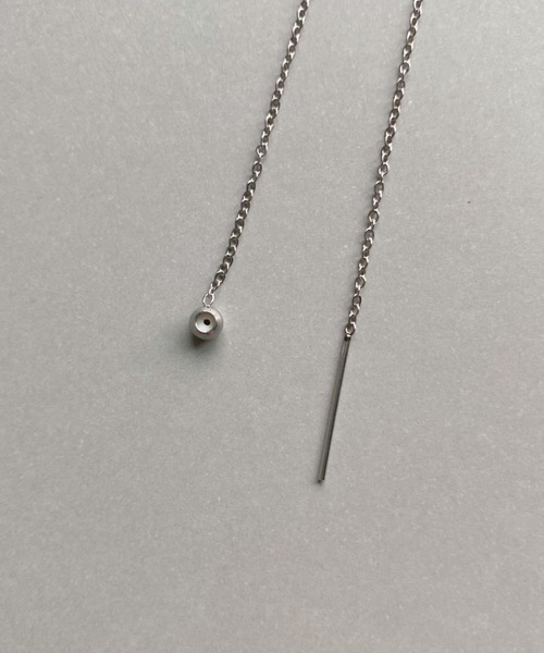 iso(イソ)の「【ステンレス】スライダースキニーチェーンネックレス(ネックレス・レディース・シルバー/ゴールド・FREE)」の5枚目の写真