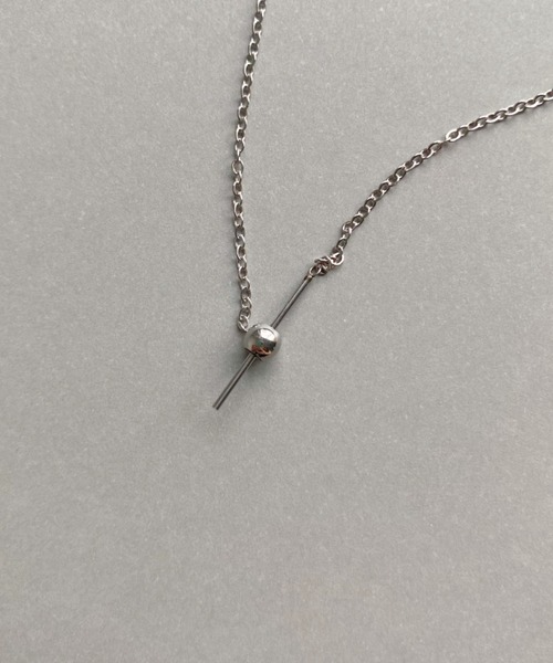 iso(イソ)の「【ステンレス】スライダースキニーチェーンネックレス(ネックレス・レディース・シルバー/ゴールド・FREE)」の4枚目の写真