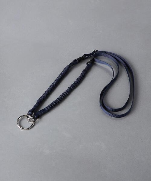 UNITED ARROWS（ユナイテッドアローズ）の「＜BYON BYON＞ モバイルストラップ（スマホグッズ・メンズ・ブラック/ホワイト/ネイビー/ケリー・FREE）」の4枚目の写真