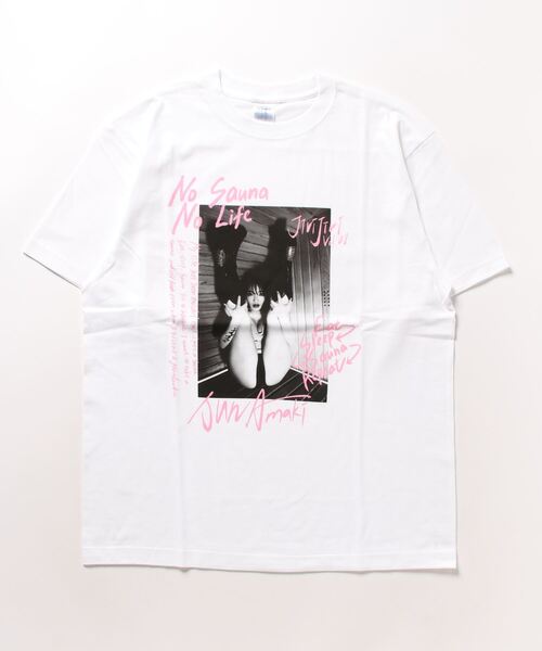 L.H.P(エルエイチピー)の「JIRIJIRI×天木じゅん/ジリジリ/Tee(Tシャツ/カットソー・メンズ・ホワイト・SMALL/MEDIUM/LARGE/X-LARGE)」の1枚目の写真