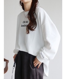 ロゴプリントロンTシャツ