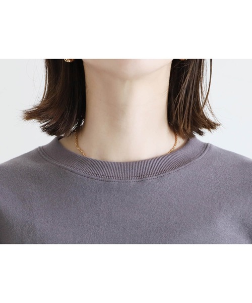 reca(レカ)の「ロゴプリントロンTシャツ(Tシャツ/カットソー・レディース・ナチュラル/チャコールグレー/オフホワイト/グレー系/ライトグレー・FREE)」の22枚目の写真
