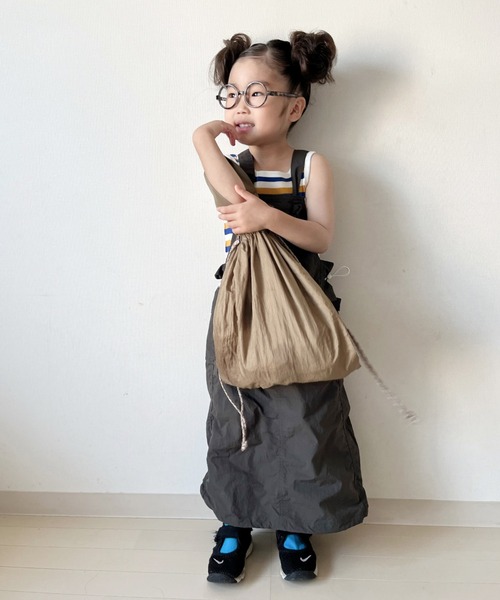 CIAOPANIC TYPY（チャオパニックティピー）の「【KIDS】リブボーダースクエアネックタンクトップ（タンクトップ・キッズ・レッド/ブルー・S/M/L/XL/XXL）」の15枚目の写真