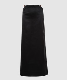 Double Satin Maxi Skirt