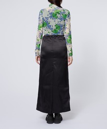 GANNI（ガニー）の「Double Satin Maxi Skirt（スカート）」 - WEAR