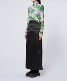 GANNI（ガニー）の「Double Satin Maxi Skirt（スカート）」 - WEAR