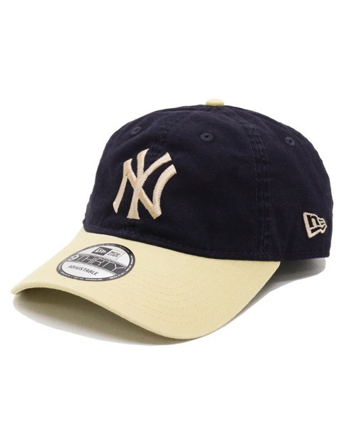 NEW ERA（ニューエラ）の「【NEW ERA】9THIRTY Washed Duck MLB（キャップ・メンズ・ネイビー/ダークグリーン/ブラック/ブラウン系その他・F）」の4枚目の写真