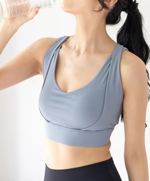 fran de lingerie | スポーツ時の揺れからしっかりバストを守る 「フィットネスブラ」(キャミソール)