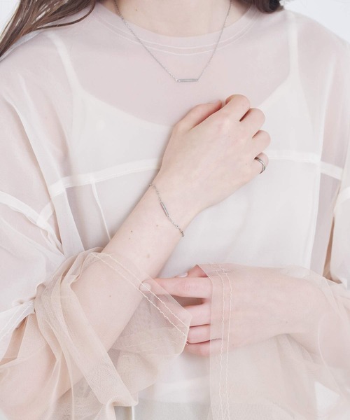 LHME(エルエイチエムイー)の「LHME ニューミーブレスレット/サージカルステンレス316L(金属アレルギー対応)(ブレスレット・レディース・シルバー系その他/ゴールド系その他/シルバー系その他2/ゴールド系その他2・ONE SIZE)」の19枚目の写真