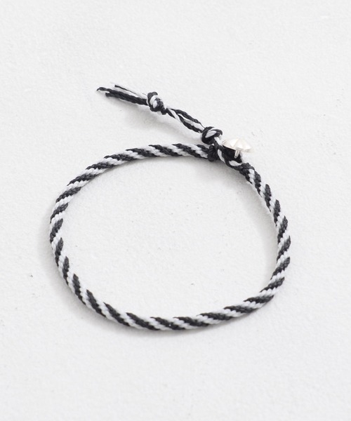 SILVER BULLET（シルバーバレット）の「『CavariA/キャバリア』2連スターアンクレット【+】（アンクレット・メンズ・ブラック×ホワイト/ブラック×ブラック/ネイビー/ホワイト/ミント/ターコイズブルー/イエロー/オレンジ/レッド/ピンク・FREE）」の19枚目の写真