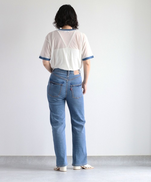 cepo（セポ）の「シアーリンガーロゴＴシャツ（Tシャツ/カットソー・レディース・オフホワイト/ベージュ・FREE）」の9枚目の写真