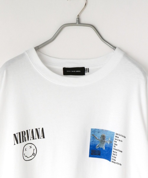 yuw（ユウ）の「ＮＩＲＶＡＮＡ　ＬＳ　Ｔｅｅ　973019（Tシャツ/カットソー・レディース・ホワイト・FREE）」の8枚目の写真