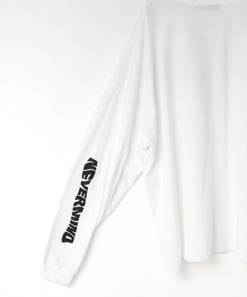 yuw（ユウ）の「ＮＩＲＶＡＮＡ　ＬＳ　Ｔｅｅ　973019（Tシャツ/カットソー・レディース・ホワイト・FREE）」の11枚目の写真