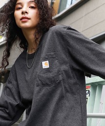 Carhartt カーハートビッグサイズ ワンポイントロゴ 長袖カットソー