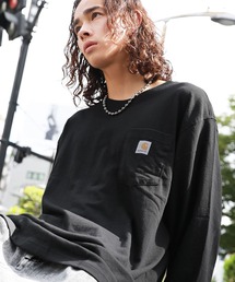 Carhartt カーハートビッグサイズ ワンポイントロゴ 長袖カットソー